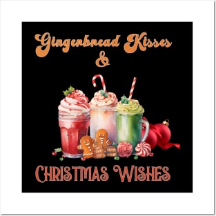 Gingerbread Kisses Posters and Art